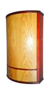 Bowed Front Cabinet – *Available for Purchase*
